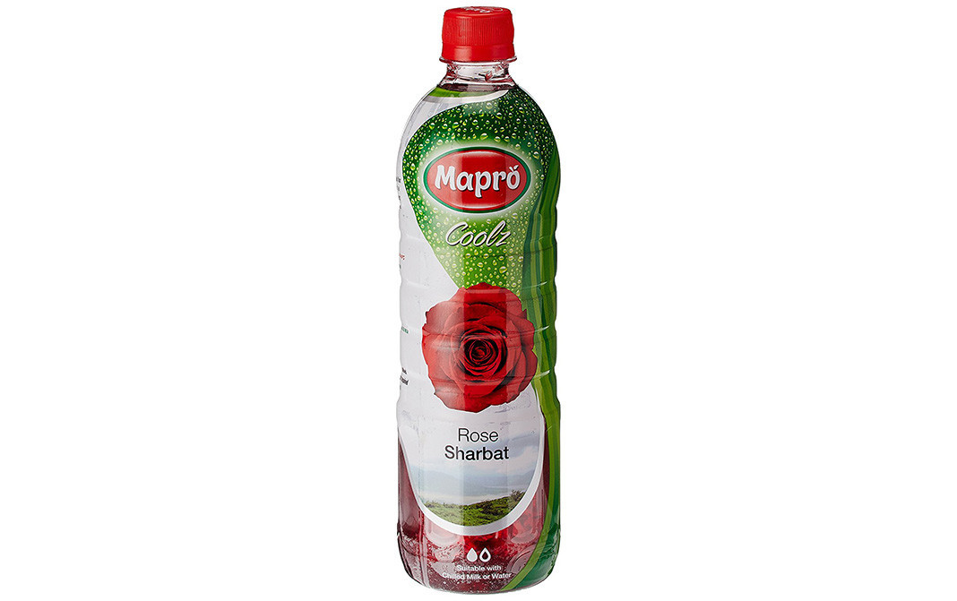 Mapro Coolz Rose Sharbat    Plastic Bottle  750 millilitre